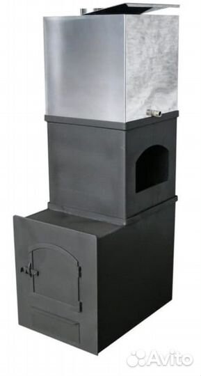 Котел банный самоварного типа сапожек