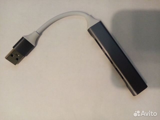 Стильный разветвитель USB-Hub 4 порта с USB 3.0