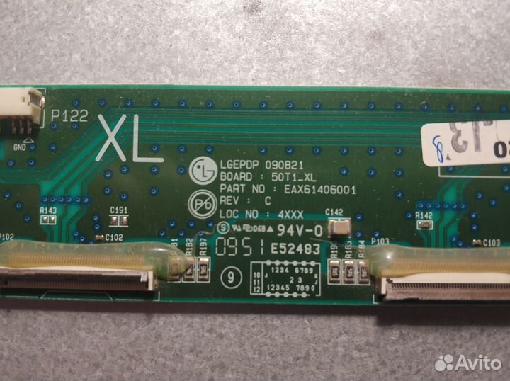 EAX61406001/EAX61406202/EAX61406101, LG 50PJ250R