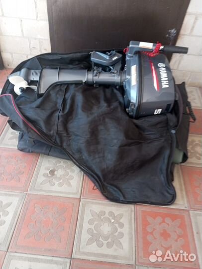 Мотор и лодка