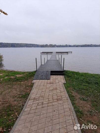 Монтаж винтовых свай для дорожек