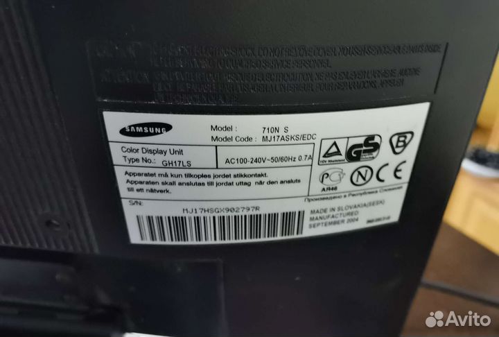 Монитор Samsung 17