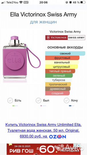 Парфюмерная вода