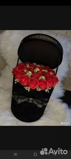 Мыльные цветы букет