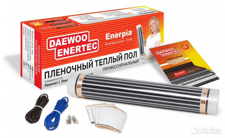 Теплый пол + CD с инструкцией установки