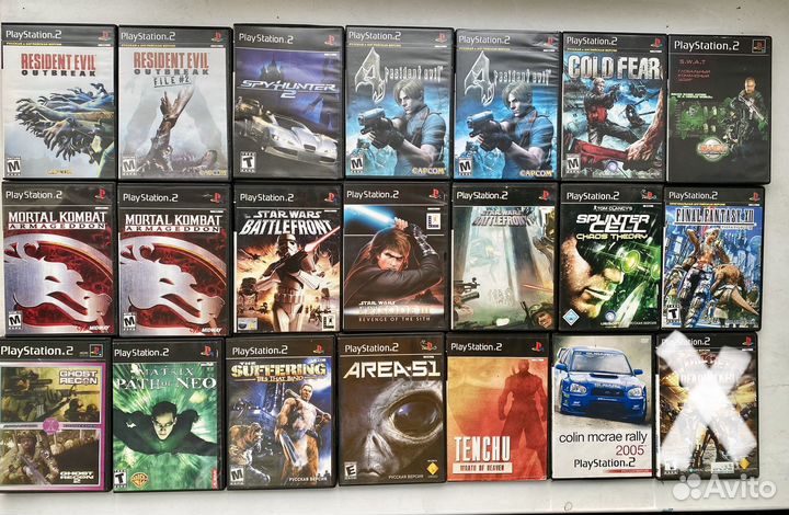 Игровые диски для PS2 (Чипован.)