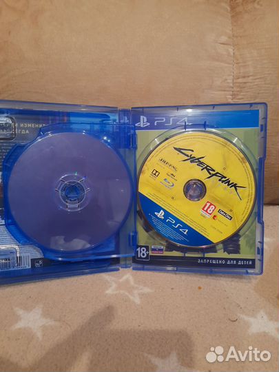Диск для PS4 Cyberpunk 2077
