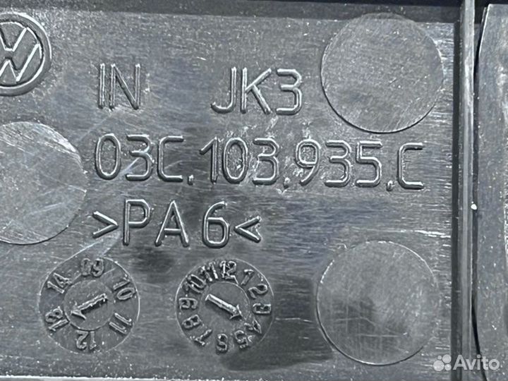 Накладка на двигатель Volkswagen Polo Sed седан