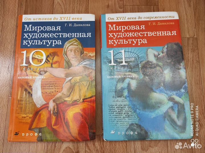 Учебники по Мировой художественной культуре