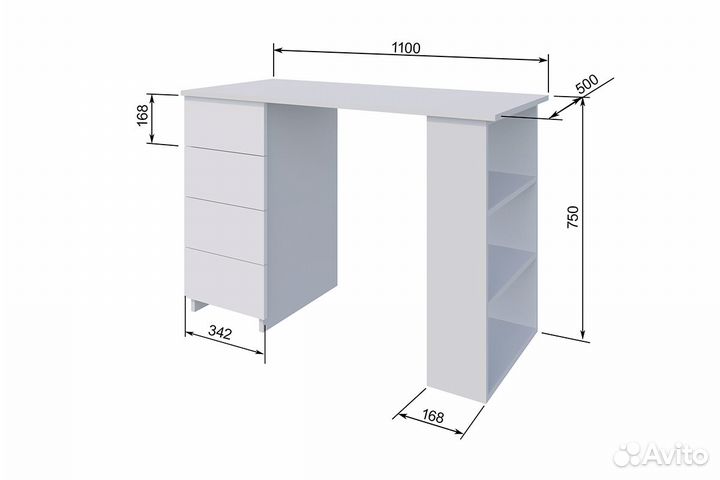 Стол письменный сп-05 SL