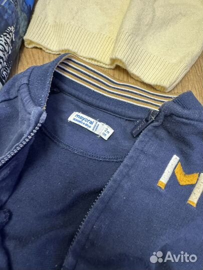 Брендовые вещи пакетом на мальчика 80