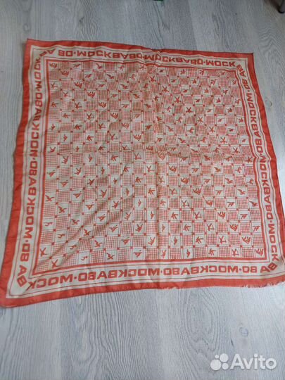 Платок косынка СССР олимпиада 80