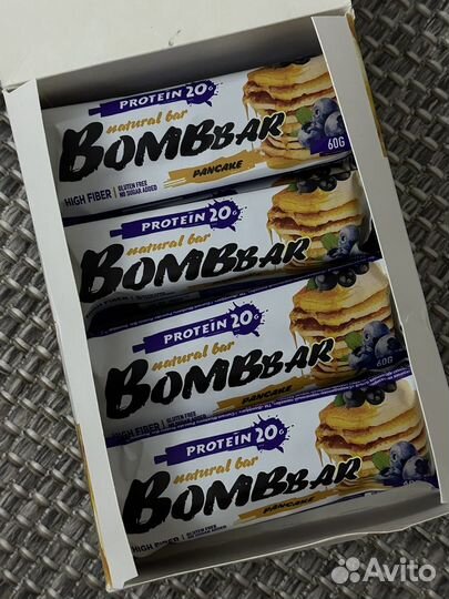 Протеиновые батончики bombbar