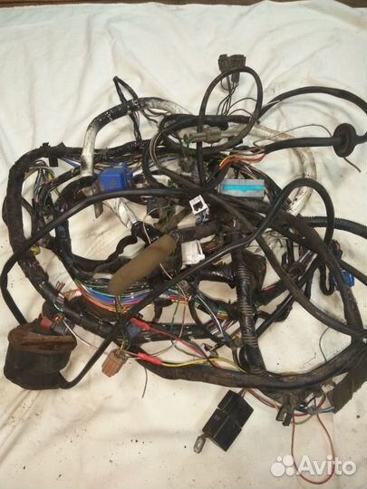 Проводка на Ниссан Патрол Y61 RD28 Ti