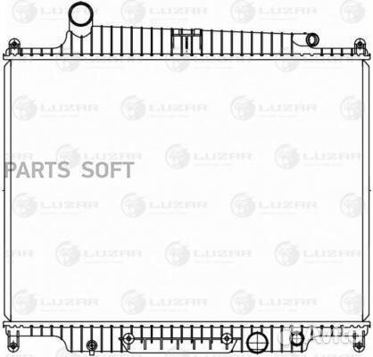 Радиатор охлаждения Рендж Ровер Спорт 05- 3.6TD