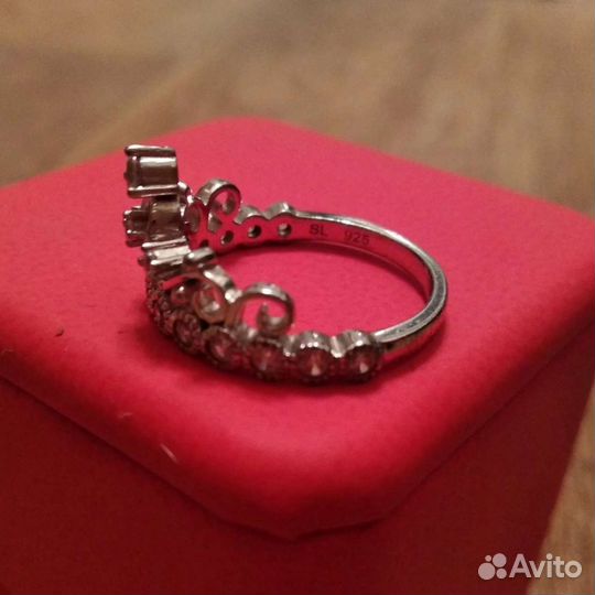 Серебряное колечко с фианитами Sunlight