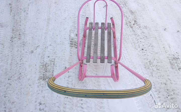 Детские зимние санки