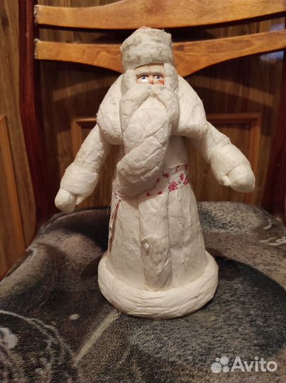 Дед мороз ватный СССР