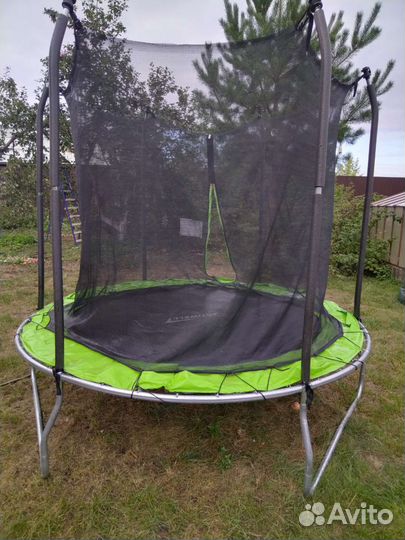 Батут уличный с сеткой