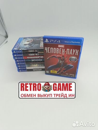 Игра для Человек Паук PS4 PS5