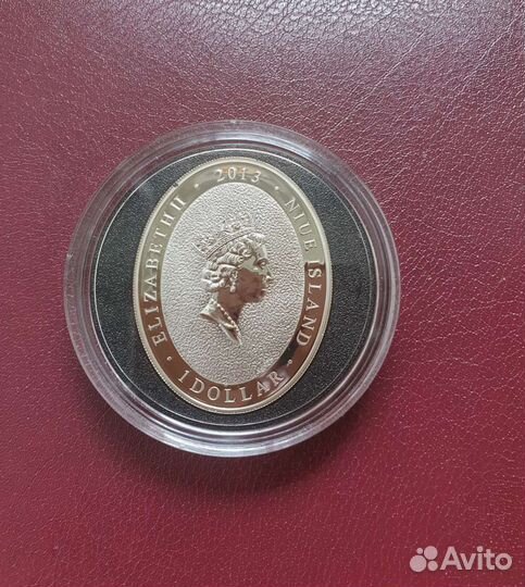 Монета серебряная год змеи, подарок