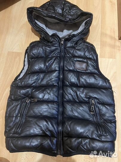 Жилетка детская кожзам