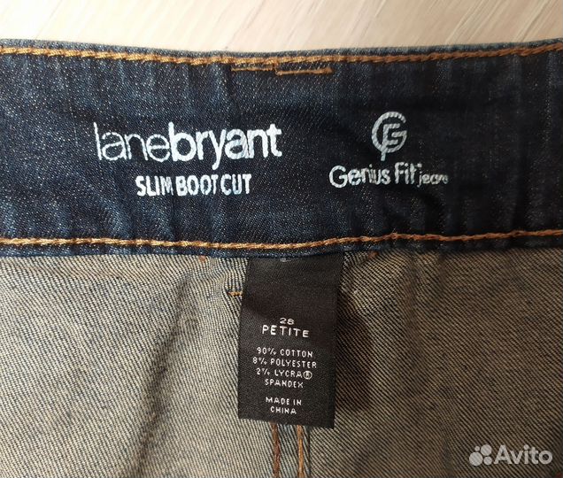 Джинсы большие Genius Fit Jeans 60 размер