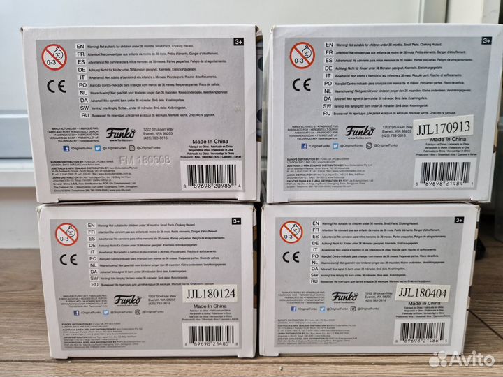 Funko Pop Stranger Things 525,546,548,549 от