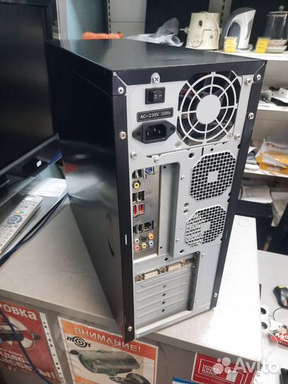 Б/У Системный блок (Intel E6750/8600G/4Gb/120Gb)