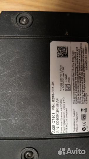 Видеокодер axis q7401