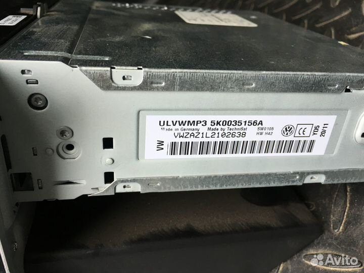 Магнитола volkswagen jetta 6