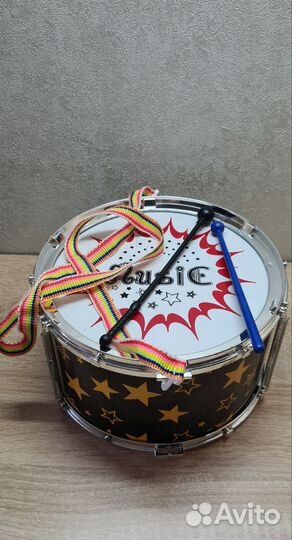 Барабан игрушечный