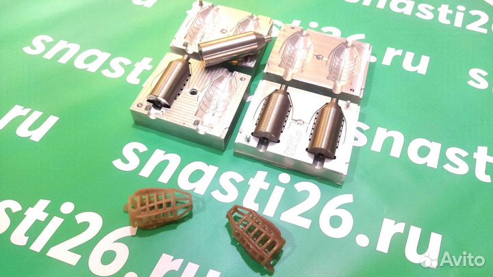 Форма для литья кормушки пуля