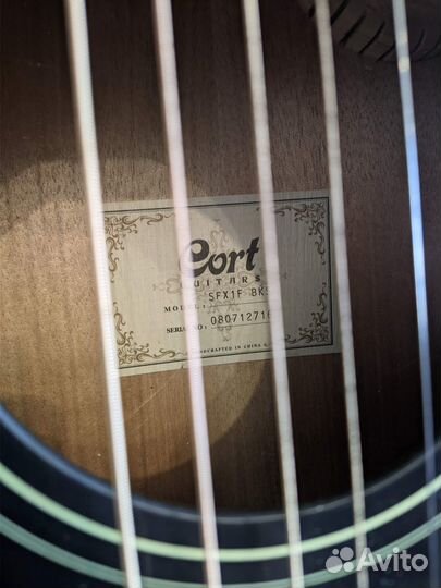 Электроакустическая гитара Cort SFX-1F BKS