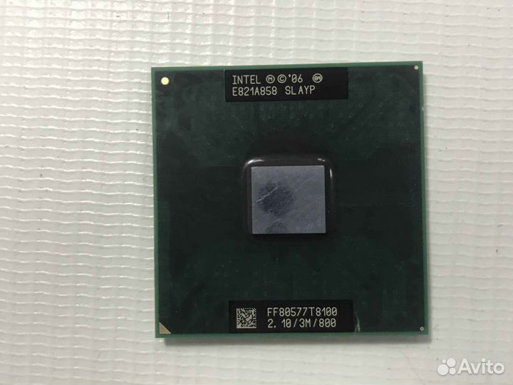 Процессор Intel Core2 Duo T8100 slayp