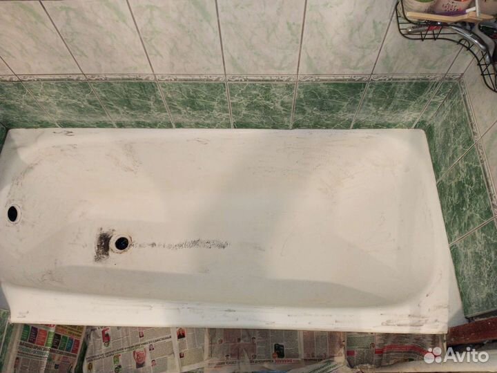 Реставрация ванн жидким акрилом, замена сантехники