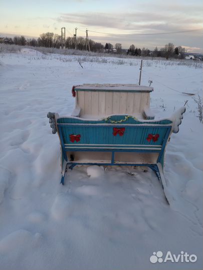 Сани для лошади