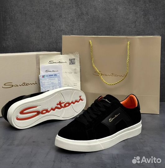 Кеды мужские классические santoni