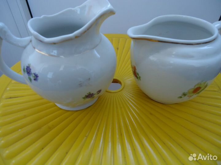 Молочники фарфор СССР