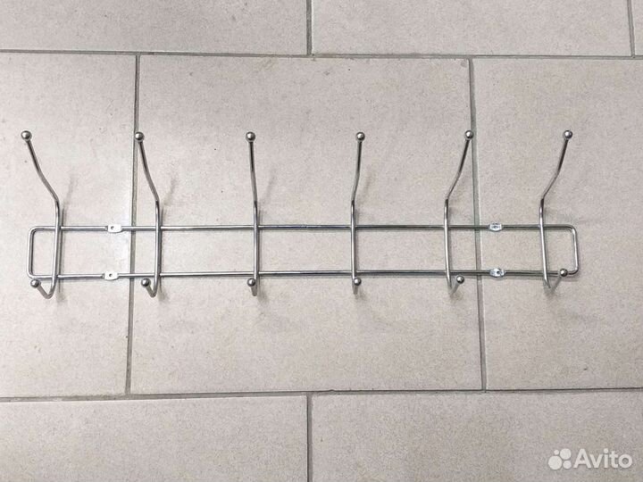 Вешалка 6-ти крючковая универсальная