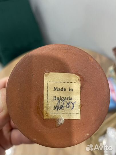 Болгарский керамичиский набор(Кувшин и 6 стопок)