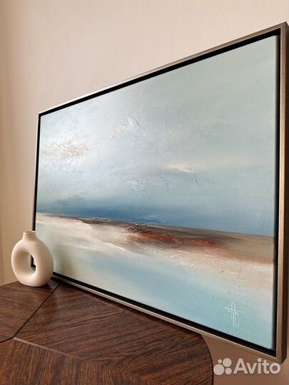 Картина маслом морской пейзаж