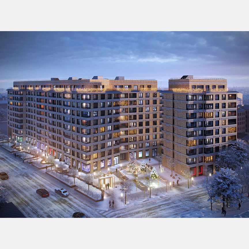 3-к. квартира, 85,7 м², 2/10 эт.