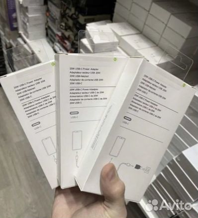 Быстрая Зарядка на iPhone 20w новые уп