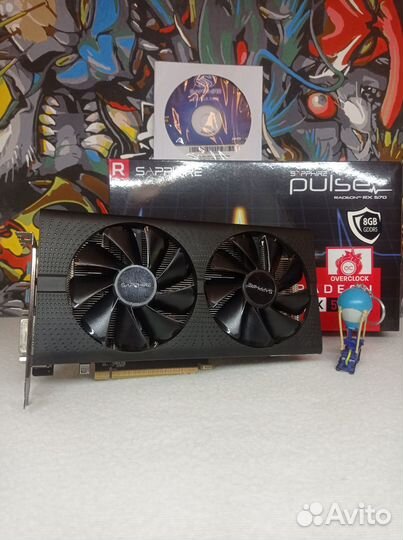 Видеокарта sapphire rx 570 8gb