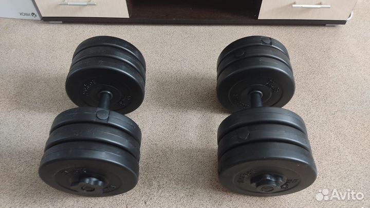 Гантели разборные по 16,5 кг