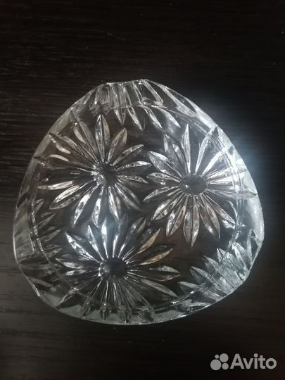 Хрустальная пепельница