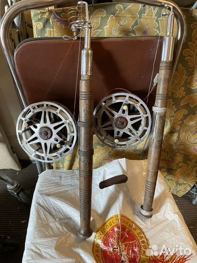 Советские спининги с Невской катушкой