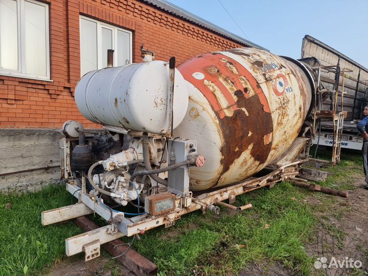 Разбор миксер автобетоносмеситель камаз