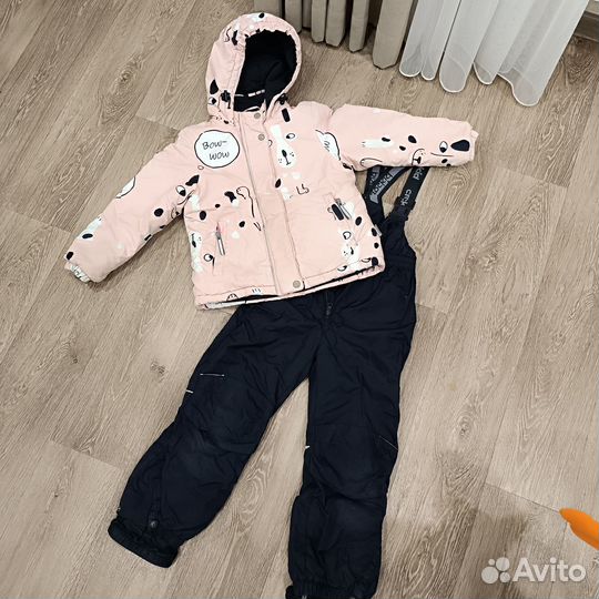 Зимний костюм для девочки